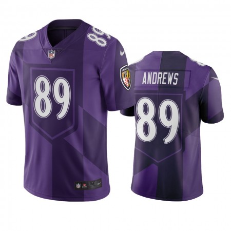 Maillot Baltimore Ravens Mark Andrews 89 Violet City Edition Vapor Limited - Homme